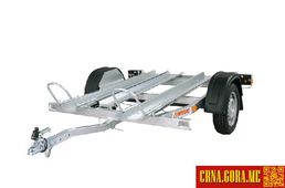 Prodajem prikolicu: Prikolica za 2 motora  2014 godište, Podgorica - Vozila - Crna Gora