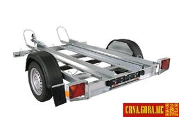 Prodajem prikolicu: Prikolica za 2 motora  2014 godište, Podgorica - Vozila - Crna Gora