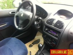 Prodajem auto: Peugeot - 206 1,4benz 2002 godište, Podgorica - Vozila - Crna Gora