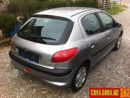 Prodajem auto: Peugeot - 206 1,4benz 2002 godište, Podgorica - Vozila - Crna Gora