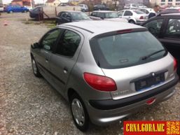 Prodajem auto: Peugeot - 206 1,4benz 2002 godište, Podgorica - Vozila - Crna Gora