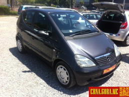 Prodajem auto: Mercedes Benz - A 170 cdi automatik 2001 godište, Podgorica - Vozila - Crna Gora