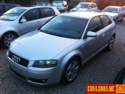 Prodajem auto: Audi - A3 1,9tdi 2004 godište, Podgorica - Vozila - Crna Gora