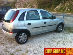 Prodajem auto: Opel - Corsa DI 2001 godište, Cetinje - Vozila - Crna Gora