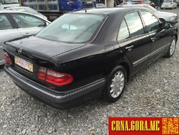 Prodajem auto: Mercedes Benz - E 220 E CDI 220 2000 godište, Podgorica - Vozila - Crna Gora