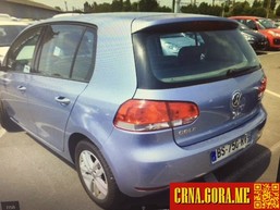 Prodajem auto: Volkswagen - Golf 6 1.6 TDI 2011 godište, Podgorica - Vozila - Crna Gora