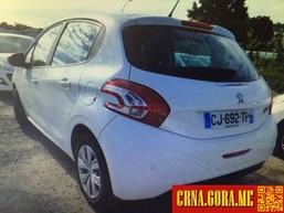 Prodajem auto: Peugeot - 208 1.6 Hdi 2012 godište, Podgorica - Vozila - Crna Gora
