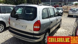 Prodajem auto: Opel - Zafira 2,0dti 2001 godište, Podgorica - Vozila - Crna Gora