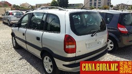 Prodajem auto: Opel - Zafira 2,0dti 2001 godište, Podgorica - Vozila - Crna Gora