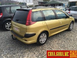 Prodajem auto: Peugeot - 206 1.4 hdi 2002 godište, Podgorica - Vozila - Crna Gora