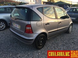 Prodajem auto: Mercedes Benz - A 140 140 2001 godište, Podgorica - Vozila - Crna Gora