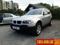Prodajem auto: BMW - X3 2.0 xd 2005 godište, Podgorica - Vozila - Crna Gora