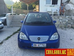 Prodajem auto: Mercedes Benz - A 170  2000 godište, Cetinje - Vozila - Crna Gora