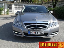 Prodajem auto: Mercedes Benz - E 220 cdi 2011 godište, Podgorica - Vozila - Crna Gora