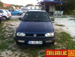 Prodajem auto: Volkswagen - Golf 3 TDI 1994 godište, Cetinje - Vozila - Crna Gora