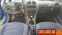 Prodajem auto: Peugeot - 206 1.1 exclusive 2002 godište, Podgorica - Vozila - Crna Gora
