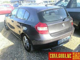 Prodajem auto: BMW - 118 dizel 2006 godište, Podgorica - Vozila - Crna Gora