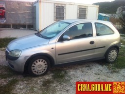 Prodajem auto: Opel - Corsa  2002 godište, Cetinje - Vozila - Crna Gora