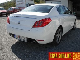 Prodajem auto: Peugeot - 508 GT line 2011 godište, Podgorica - Vozila - Crna Gora