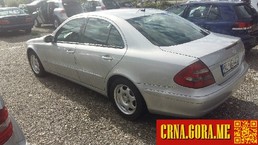 Prodajem auto: Mercedes Benz - E 220 cdi automatik 2004 godište, Podgorica - Vozila - Crna Gora