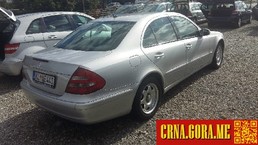 Prodajem auto: Mercedes Benz - E 220 cdi automatik 2004 godište, Podgorica - Vozila - Crna Gora