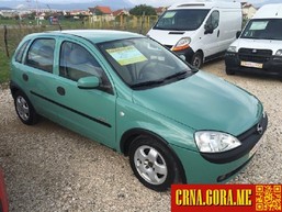 Prodajem auto: Opel - Corsa 1,7 dti 2002 godište, Podgorica - Vozila - Crna Gora