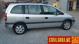 Prodajem auto: Opel - Zafira 2.0 DTI 74 KW 2001 godište, Podgorica - Vozila - Crna Gora