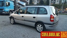 Prodajem auto: Opel - Zafira 2.0 DTI 74 KW 2001 godište, Podgorica - Vozila - Crna Gora