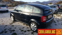 Prodajem auto: Audi - A2 benz 2002 godište, Cetinje - Vozila - Crna Gora