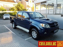 Prodajem auto: Toyota - Hilux 3.0 D-4D 2007 godište, Podgorica - Vozila - Crna Gora