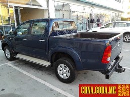 Prodajem auto: Toyota - Hilux 3.0 D-4D 2007 godište, Podgorica - Vozila - Crna Gora