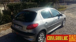 Prodajem auto: Peugeot - 206 1,4hdi 2002 godište, Podgorica - Vozila - Crna Gora