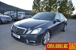 Prodajem auto: Mercedes Benz - E 200 2.2 CDI AMG LINE 2012 godište, Nikšić - Vozila - Crna Gora