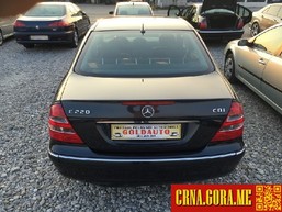 Prodajem auto: Mercedes Benz - E 220 e 220 cdi 2004 godište, Podgorica - Vozila - Crna Gora