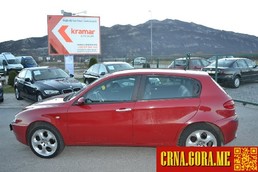 Prodajem auto: Alfa Romeo - 147 2.0i 16V TWIN SP 2001 godište, Nikšić - Vozila - Crna Gora
