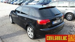 Prodajem auto: Audi - A3 TDI S-LINE 2008 godište, Cetinje - Vozila - Crna Gora