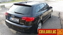 Prodajem auto: Audi - A3 TDI S-LINE 2008 godište, Cetinje - Vozila - Crna Gora