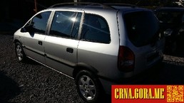 Prodajem auto: Opel - Zafira 2,0dti 2002 godište, Podgorica - Vozila - Crna Gora