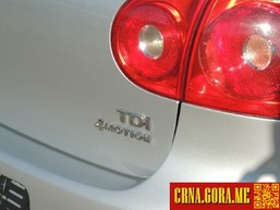 Prodajem auto: Volkswagen - Golf 5 1.9 TDI-4 motion 2005 godište, Podgorica - Vozila - Crna Gora