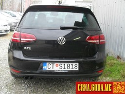 Prodajem auto: Volkswagen - Golf 7 TDI GTD 2013 godište, Podgorica - Vozila - Crna Gora