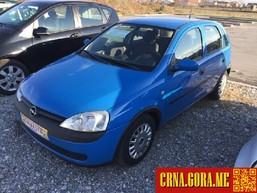 Prodajem auto: Opel - Corsa 1,7 dti 2002 godište, Podgorica - Vozila - Crna Gora