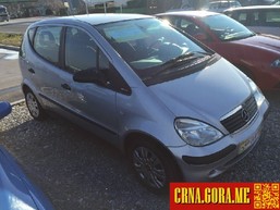Prodajem auto: Mercedes Benz - A 160 a clasa 160 2001 godište, Podgorica - Vozila - Crna Gora