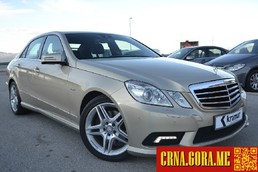 Prodajem auto: Mercedes Benz - E 200 2.2 CDI AMG LINE 2011 godište, Nikšić - Vozila - Crna Gora