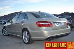Prodajem auto: Mercedes Benz - E 200 2.2 CDI AMG LINE 2011 godište, Nikšić - Vozila - Crna Gora