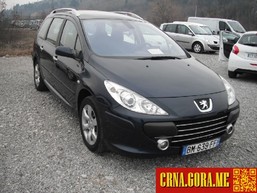 Prodajem auto: Peugeot - 307 HDI SW 2007 godište, Podgorica - Vozila - Crna Gora
