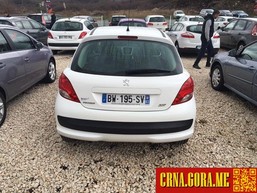 Prodajem auto: Peugeot - 207 10.2011.g 2011 godište, Cetinje - Vozila - Crna Gora
