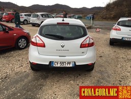 Prodajem auto: Renault - Megane 09.2013.g. 2013 godište, Cetinje - Vozila - Crna Gora