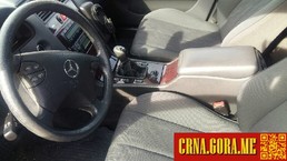 Prodajem auto: Mercedes Benz - E 220 cdi 2002 godište, Podgorica - Vozila - Crna Gora