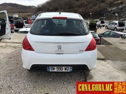 Prodajem auto: Peugeot - 308 10.2011.g 2011 godište, Cetinje - Vozila - Crna Gora