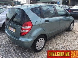 Prodajem auto: Mercedes Benz - A 180 a clasa 180 cdi 2004 godište, Podgorica - Vozila - Crna Gora